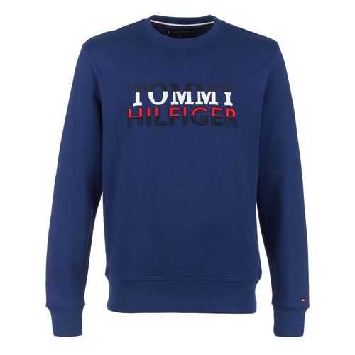 Свитшот мужской Tommy Hilfiger MW0MW12874 синий XXL в Хендерсон