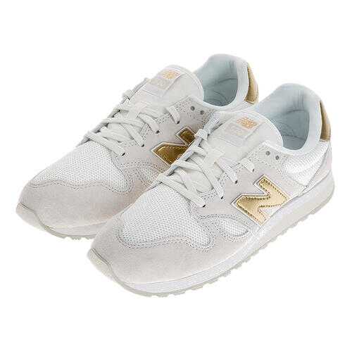 Женские кроссовки New Balance WL520GDA/B белые/серые/золотистые 36 в Хендерсон