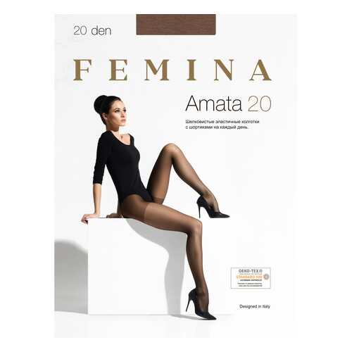 Колготки женские FEMINA AMATA 20 легкий загар 2 (S) в Хендерсон