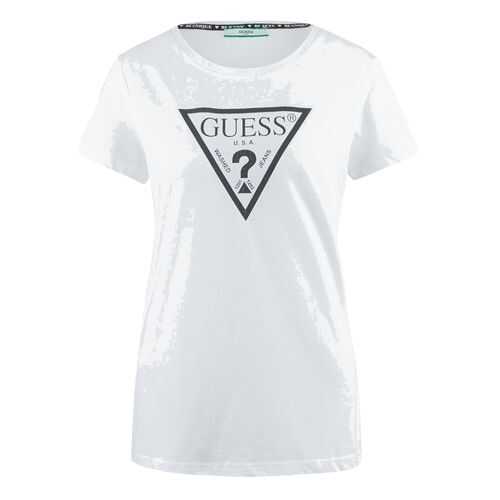 Футболка женская Guess W0YI13-R5JK1 белая M в Хендерсон